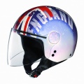 Casque Demi-Jet Grex DJ1 Visor Artwork Street 74